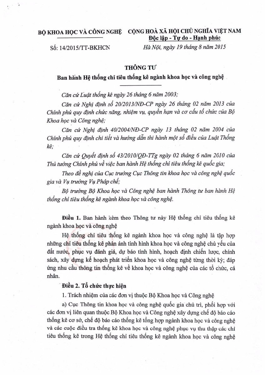 TT14-2015-BKHCN
